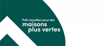 Logo pour des maisons plus vertes / Canada Mortgage and Housing Corporation's Green Home Loan Logo